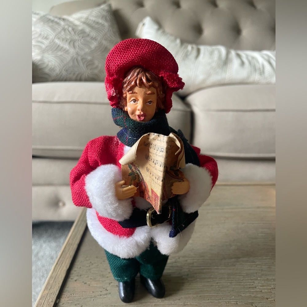 Vintage Christmas Caroler ornament